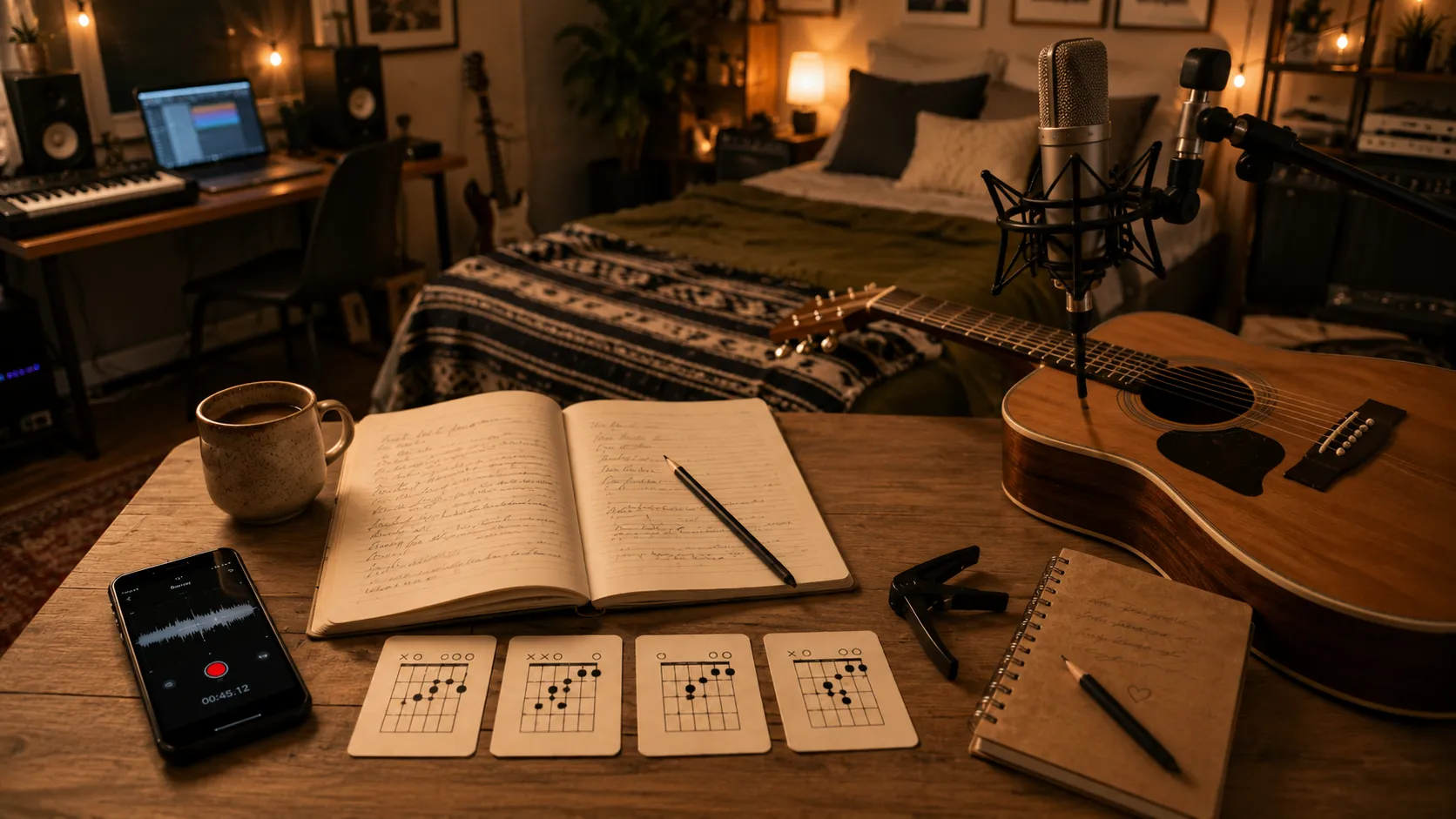 The Only 4 Chords You Need to Start Writing Songs